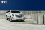 Cadillac Escalade White by MC Customs on Avant Garde Wheels 2018 года